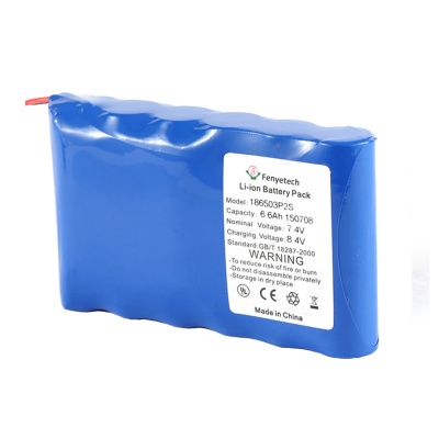 金能源 JNYTBATTERY 7.4V 6600mAh 小型管道机器人锂电池