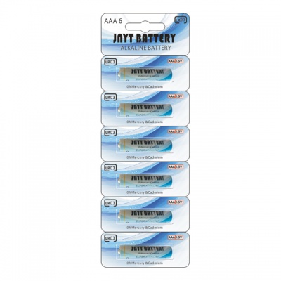 JNYT BATTERY  SUPER ALKALINE 1.5V LR03 AAA BATTERY Alkaline battery